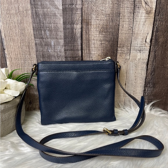NEW - Michael Kors Leather Fulton Crossbody Bag - Picture 2 of 4